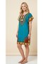 Summer Dress Beach Dress Long Dress Cotton Dress Petrol Color - 2
