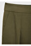 Straight-Cut Linen Blend Trousers - 8