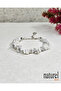 Original Howlite Cracked Natural Stone Lady Bracelet - 4
