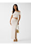 Draped pencil skirt - 3