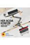 North Bayou Nb H180-Fp Shock Absorber 17-27" Monitor Holder and 10-17" Laptop Stand - 4