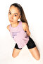 Women's Purple Training Athlete Athlete Gym and Tonic Cropped Tank - 6