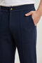 Hiwi Navy Blue Cotton Sweat Pants - 3