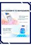 Professional Micro Needle Bio Roller Kit, EMS Microneedle Roller Derma Stamp with 2 LED Lights for W - 2