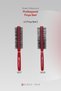 1017 Professional Hair Brush Red Professional Hair Brush 1018 - Set of 2