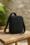 Women's Daily Black Crossbody Bag with Waist and Shoulder Strap - 3