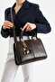 Byhakan Jn-1188 Women's Hand and Shoulder Strap Bag Brown - 2