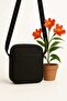 Women's Daily Black Crossbody Bag with Waist and Shoulder Strap - 4