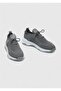 Gray Fabric Sneakers - 3