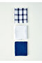 Cotton Liberty Drying Cloth Set of 3 Navy Blue (45X65 cm)