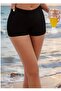 Women's Black Sea Pool Beach Shorts Leggings Scuba Fabric Stretchy & Comfortable - 3