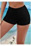 Women's Black Sea Pool Beach Shorts Leggings Scuba Fabric Stretchy & Comfortable - 2