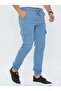 Lycra Cargo Pants with Elastic Waist and Legs