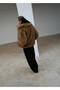 Flap Detailed Fur Look Jacket - 4