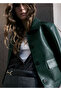 Leather Look Pocket Jacket - 6