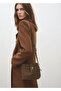 Suede Shoulder Bag - 7