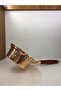 Tarsus Copper Sauce Bowl Şaban Ustanın Traditional Handmade Large Sauce Bowl 700 Cc 16 cm Mouth 12 cm Base - 4
