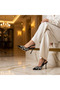 Lizza Floral Detailed Heeled Shoes - 6