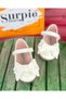 Girl's Orthopedic Sequined Bow Detailed Ballerinas, Children's Orthopedic Ballerinas - 6