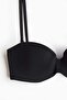 Padded microfibre balconette bra - 6