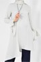 Asymetric Cut Pillise Detail Tunic 4852 - 4