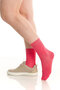Premium Seamless Pink Women's Bamboo Socket Socks - 35-38 - 350-PMB - 2