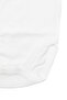 Unisex White Short Sleeve Snap-On Bodysuit - 4