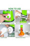 Manual Tabletop Drum Cheese Grater, 3 In 1 Rotary Shredder Slicer Grinder - 3