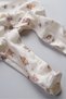 Baby and Kids Jumpsuit with Baby Collar Print Detail, 100% Cotton (Animal Party) - 3