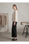 Women's Stone Tassel Detailed Loose Cut Textured Kimono Blouse - 4