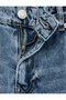 Cotton Regular Fit Regular Waist Straight Leg Denim Trousers - Tapered Jeans - 8