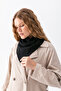 Knitwear Triangle Women's Snap-On Neck Collar Scarf Soft Textured Winter Stylish Accessory - 7