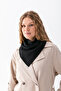 Knitwear Triangle Women's Snap-On Neck Collar Scarf Soft Textured Winter Stylish Accessory - 6