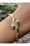 Steel Snake Stone Bracelet Does Not Tarnish. - 3