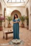 Ladies Cotton Jalabiya Dress- Maxi Dresses with Embroidery Work on Neck.