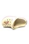 Kocamanlar 7010 sabo daily slippers unisex children's slippers beige - 4