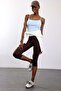 Brown Comfortlux Capri Leggings - 2
