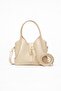 Women's Handbag and Makeup Bag Set with Crossbody and Shoulder Strap - 2