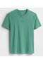 Everyday Soft Mini Logo T-Shirt 799323 Short Sleeve T-Shirt Men's T-Shirt Green - 2