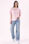 Crep Women's Embossed Heart Slogan T-Shirt – Relaxed Fit 100% Cotton - 6