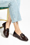 Anna Orthopedic Sole Acı Kave Patent Leather Loafer - 3