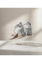 Silvery Gray Stone Detailed Elegant Heeled Evening Dress Girls' Shoes - 3