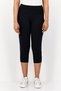 Women Sportswear Fit Outdoor Capri Pants, Black