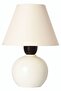 Nisa Luce 12-Light Top Lampshade Small Ceramic - White / Cream •• Table Lamp Night Light Bedroom Modern Lampshade with Hat Nightstand Lamp Bedroom Lighting Stylish Home Decor Mirror Front Console Table Above Coffee Table - 4