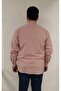 Big Size Red Striped Men's Shirt Btl-6086-Tss - 3