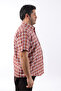 Short Sleeve Plaid Cotton Men's Shirt Kk-8058-Tss - 6