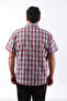 Short Sleeve Plaid Cotton Men's Shirt Kk-8066-Tss - 3