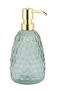 Damla Glass Liquid Soap Dispenser - Mint Green •• Countertop Sink Dishwashing Glass Soap Dispenser for Bathroom & Kitchen Liquid Soap Dispenser Soap Pump Kitchen Liquid Soap Dispenser Glass Detergent Dispenser Decorative Soap Dispenser - 6