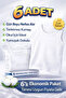 Pack of 6-Piece Boys' Tank Tops, Cotton Piece Comfortable Premium Quality