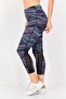 Women Sportswear Fit Drawstring Running Leggings, Multicolor - 4
